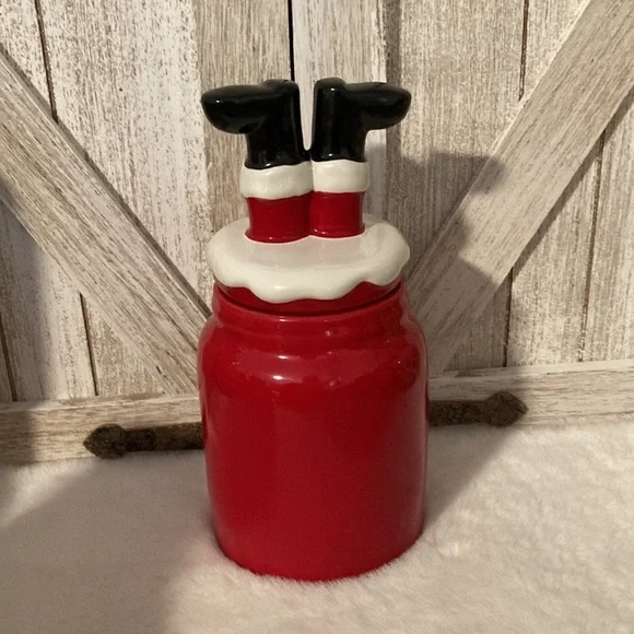 Rae Dunn Cookies For Santa Baby Canister - Picture 2 of 5